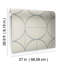 Geometric Metallic Wallpaper Roll-1394275403