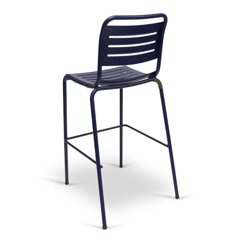 Tabouret de bar en aluminium Ace, Blue