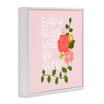 «Tout ira bien», estampe numérique, design par Mandy Ford Art + Illustration