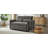 52.8" Loveseat Sofa Pull-out Sofa Bed Tufted Sleeper Sofa with an Adjustable Backrest, Three USB Ports and Two Lumbar Pillows for Living Room-1600391833