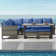 Soyab 5 - Person Modular Patio Conversation Sets with Cushions