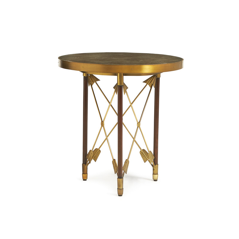 Viraan Glass End Table