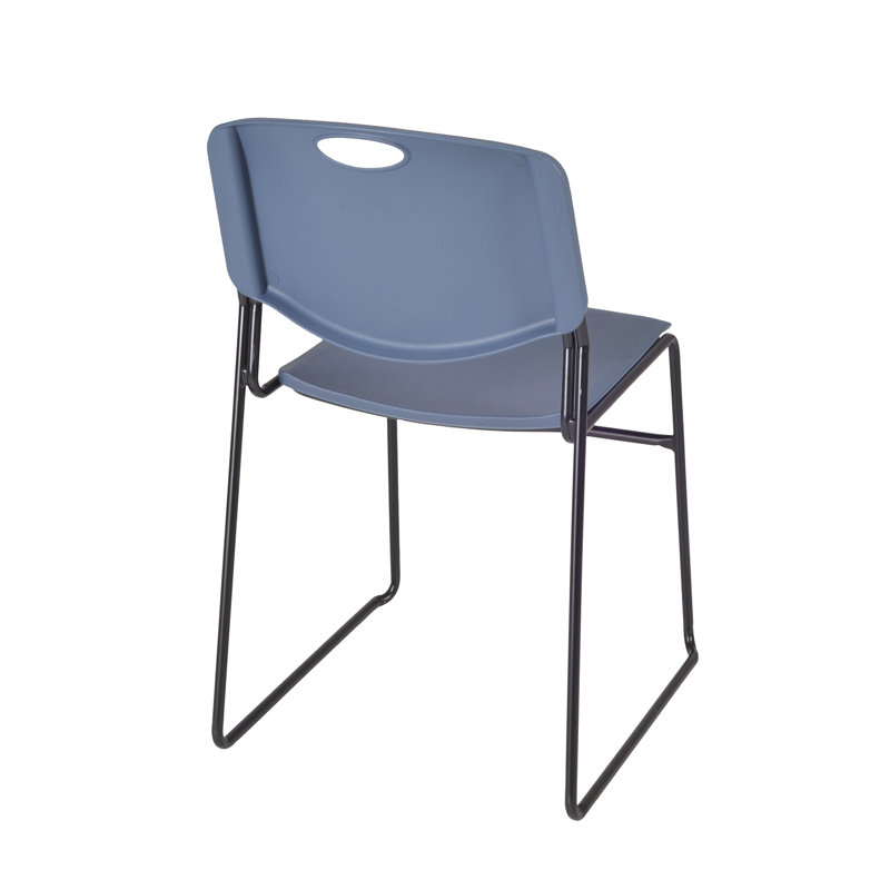 Chaise empilable Regency Zeng, Bleu