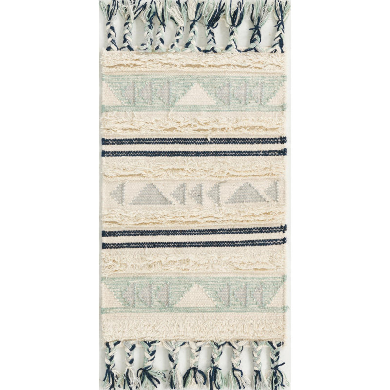 Annunciata Wool Moroccan Indoor Rug, Rectangle 2' x 3'