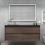 Ensemble de meuble-lavabo mural simple 60 po Gorden Kody-1320820474