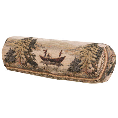 Balsam Lake Cotton Blend Reversible Throw Pillow