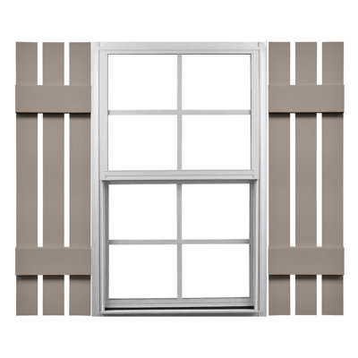 Mid-America 12'' Board & Batten Shutters