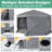 15x15 Screen Room with Mosquito Netting, Hub Tent Instant Screened Canopy-105094387