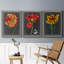 By The Window I - Ensemble de 3 peintures sur toiles encadrées-294108138-294108136