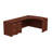 Series C Bow Front Left Handed L Shaped Desk with 2 Mobile Pedestals-13777429-13777422