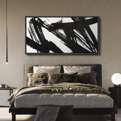 BAW Dynamic, impression en noir et blanc sur toile