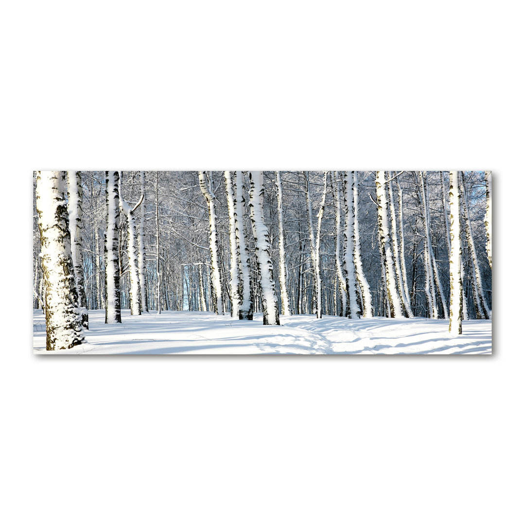 Winterwald - Kunstdrucke auf Leinwand - Wrapped Canvas