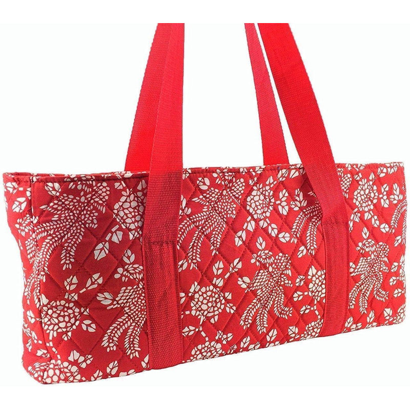 American Mahjong Set Red Flower