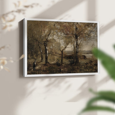 Paysages rétro-DLxxi-impression encadrée - réversible