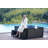 Relxtime Premium Ultra-sturdy Aluminum Alloy Portable Spa | 4-6 Person Capacity Hot Tub | 104°f Heating System & Built-in Filtration
