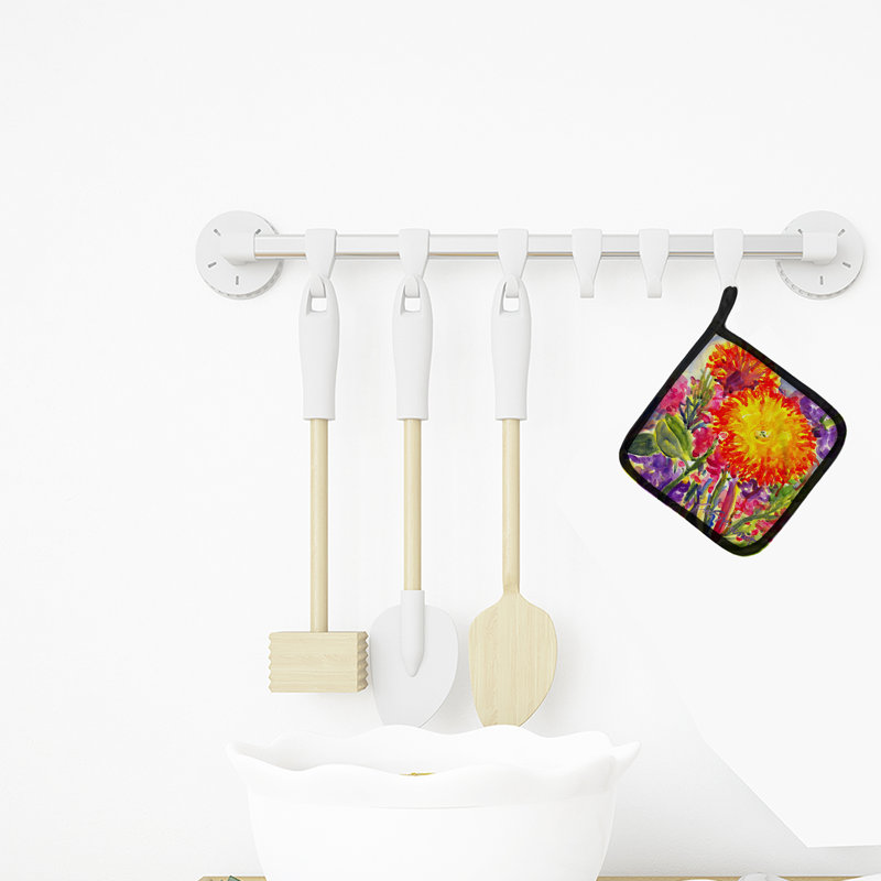 East Urban Home Floral Polyester Potholder