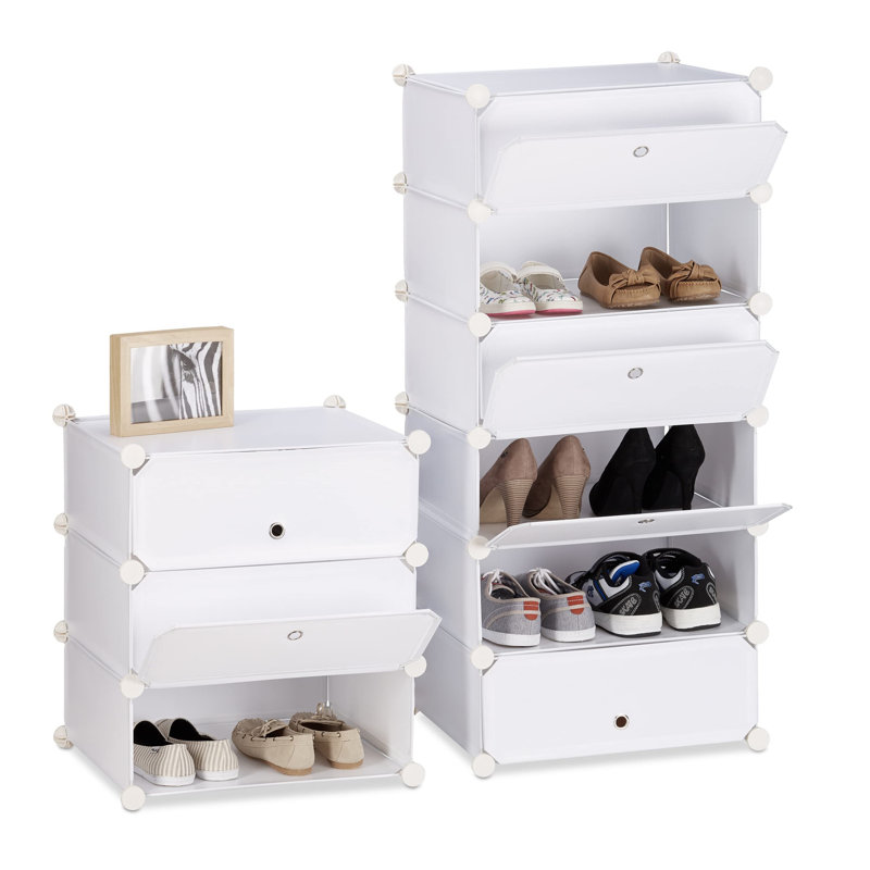 10 Pair Shoe Storage Cabinet