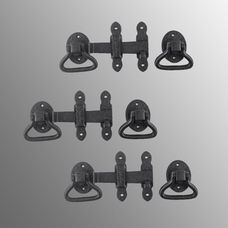 Loquet de porte en fer forgé