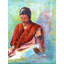 Rêves de dame | Acrylique sur toile | Par Usha Shantharam