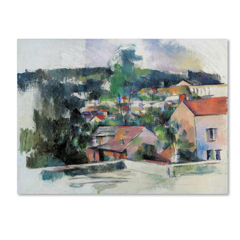 « landscape », reproduction sur toile tendue, H 35 po x l 47 po