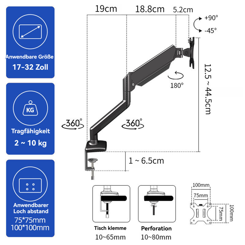 44.5cm H x 43cm W Laptop Cart