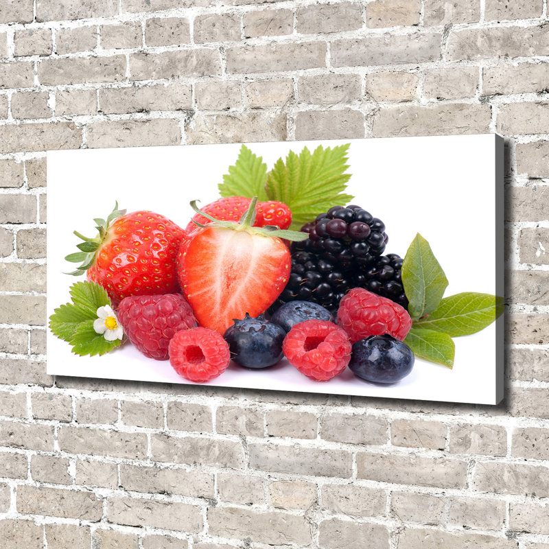 Forest Fruits - Wrapped Canvas Print