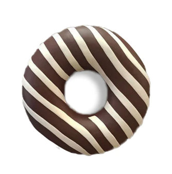 Abaza Large Donut Striped Over Sized Statue