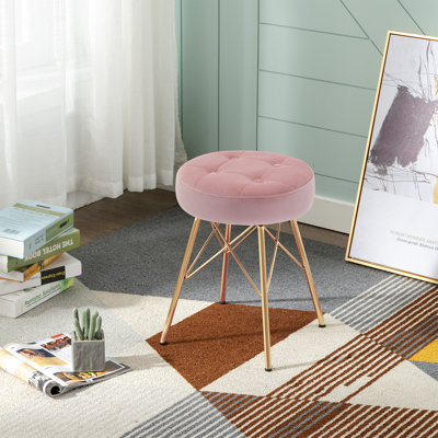Tabouret de coiffeuse Foerster Mid-Century