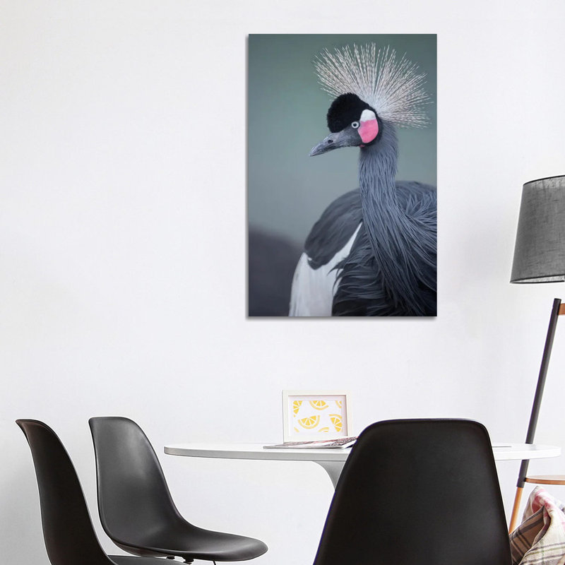 Black-Crowned Crane Profile by Louis Ruth - Wrapped Canvas Print, 101.6 cm H x 66.04 cm W x 1.91 cm D