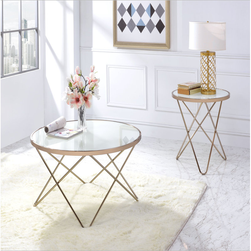 Table basse Valora, Blanc