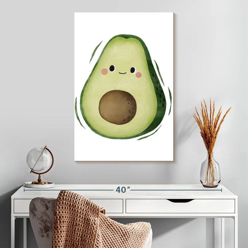 Yarlin Cute Avocado, 30" H x 20" W