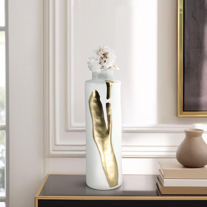 Mercer41 Procida Vase, White, 16"