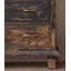 Commode 5 tiroirs rétro, style rustique
