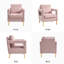 Fauteuil en velours de 26 po Clayne-568615504