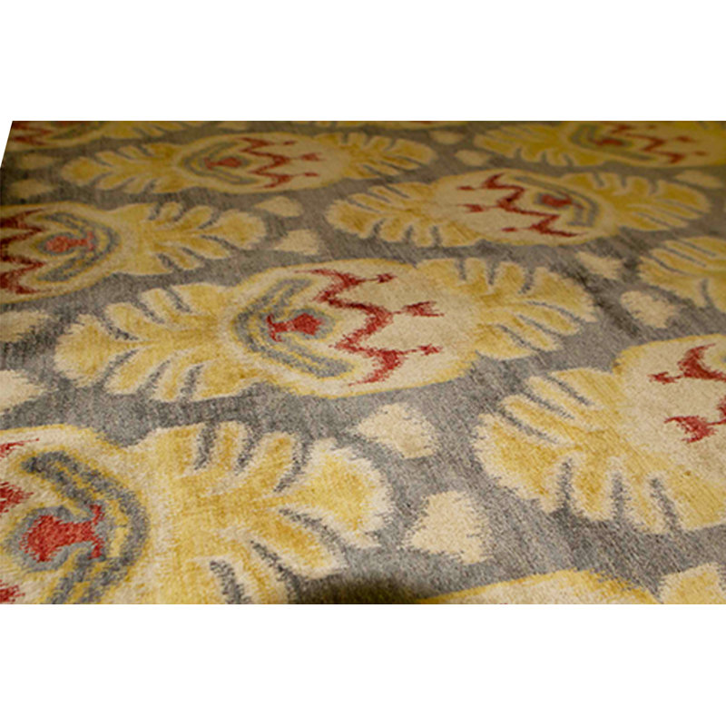 Wool Ikat Area Rug
