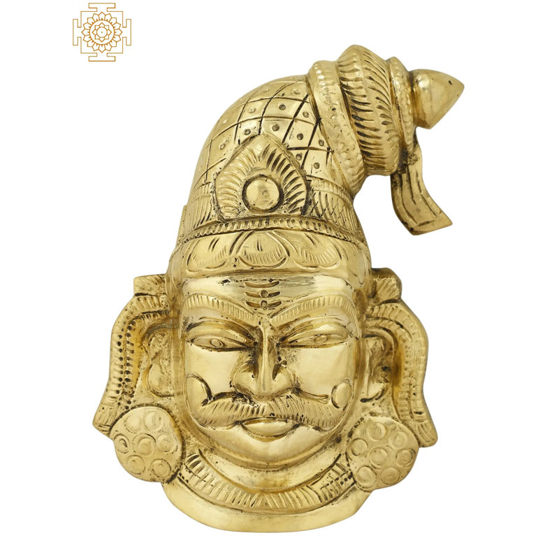 Figurine en laiton Madurai Veeran