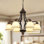 Lustre classique / traditionnel à 6 lumières à intensité variable Beechmoor