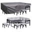 Aluminum Patio Furniture Set With Waterproof Cover