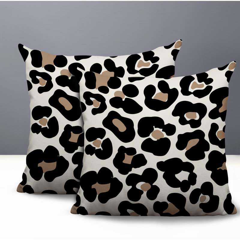Coussin intérieur / extérieur Davi, 16x16, Black