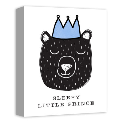 Art sur toile Aine Sleepy Little Bear Prince