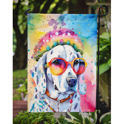 Drapeau de jardin Hippie Dawg
