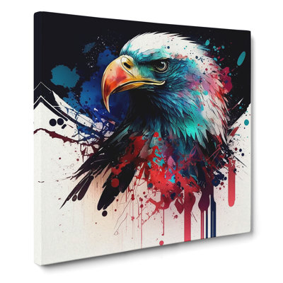 Eagle Splatter - No Frame Print