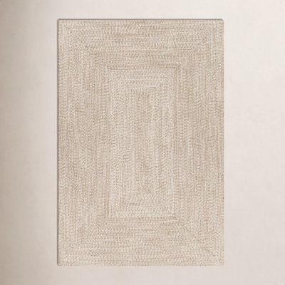 Tapis intérieur / extérieur beige Leroux