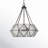 Sky 5 - Light Unique Geometric Chandelier
