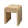 Table d'appoint en raphia 1 tiroir Montecito
