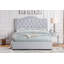 Lit oriental avec pied de lit pour le rangement Îleigh-1389814265