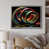 Gray Single Picture Framed