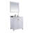 Mariário 30'' Single Bathroom Vanity with Solid Surface Top-263228695-263228688