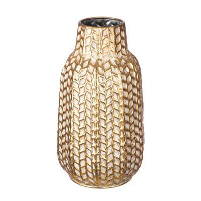 Abrea Metal Table Vase