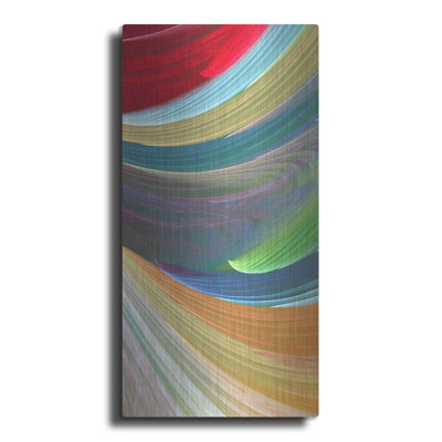 «Wind Waves III» par James Burghardt - impression sans cadre sur métal